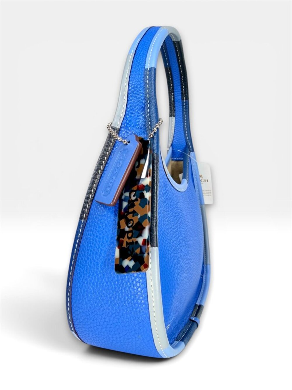 COACH Coachtopia—Ergo Bag—in Vintage Blue Coachtopia Leather*NWT* - Picture 4 of 14